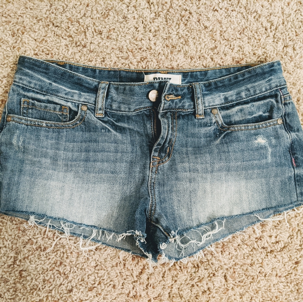 VS Pink Cutoff Jean shorts